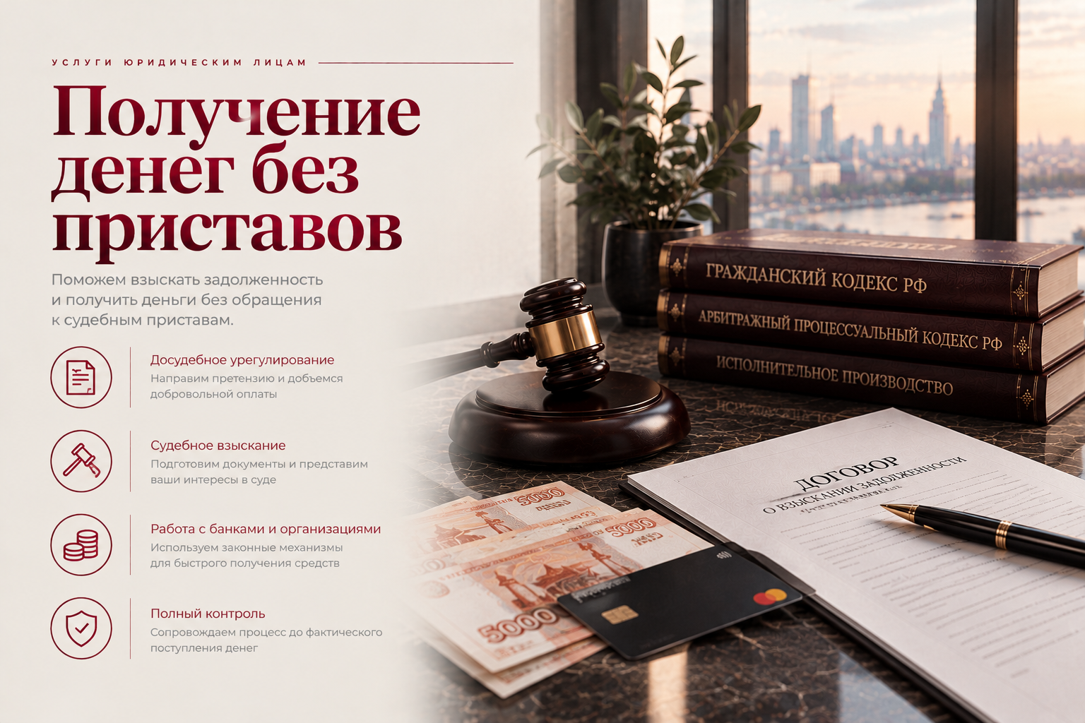 Юридическое взыскание без приставов